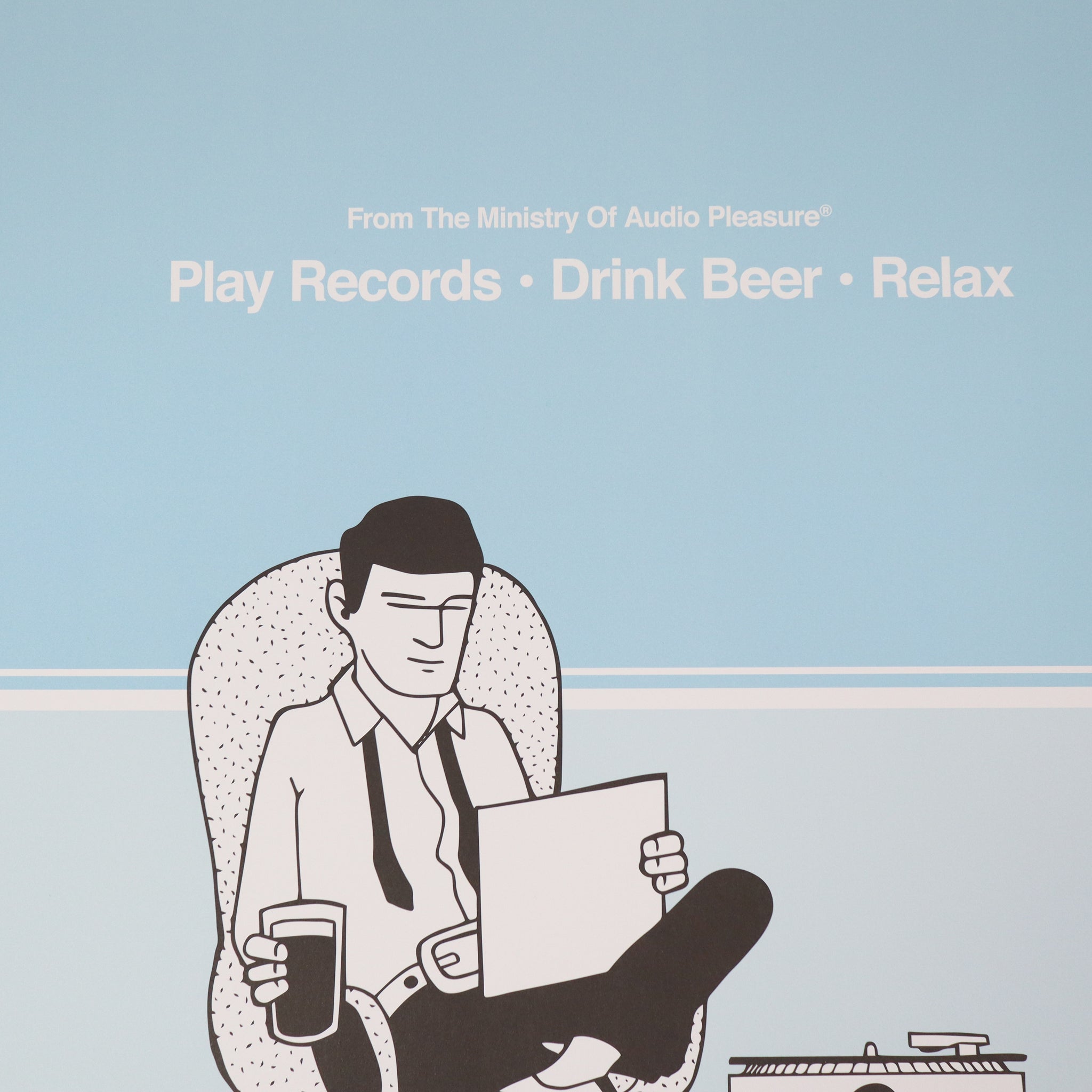 Play Records - Drink Beer - Relax