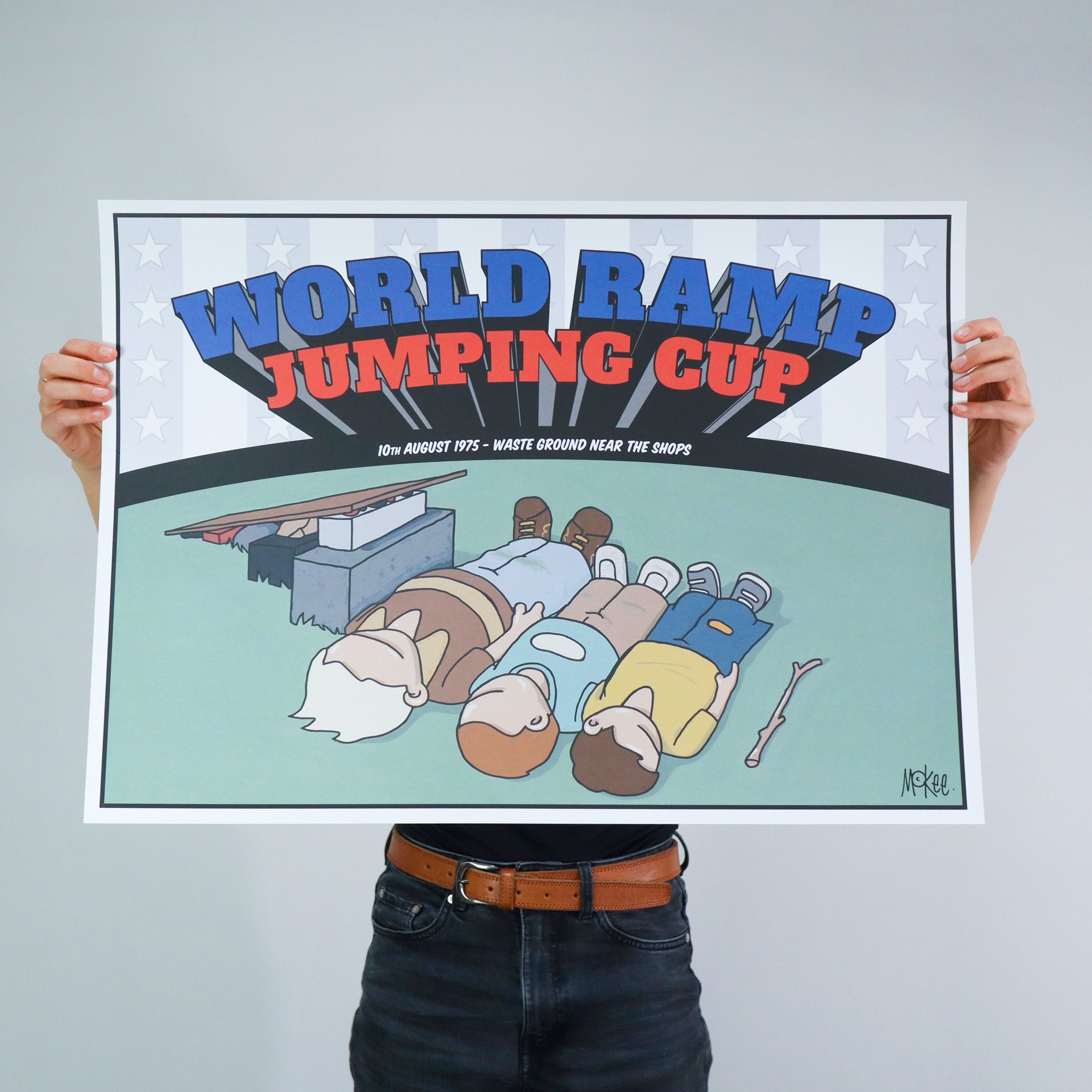 World Ramp Jumping Cup Sports Poster